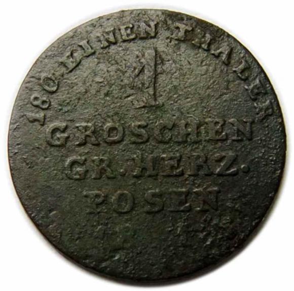 Grosz 1816 Wielkie Księstwo Poznańskie  (1)