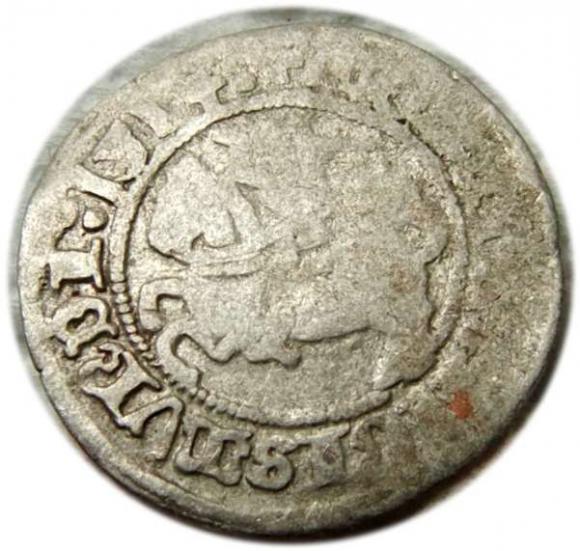 Półgrosz 1514 Zygmunt I Stary Wilno (1)