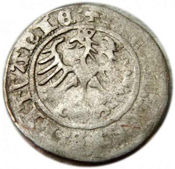 Półgrosz 1514 Zygmunt I Stary Wilno (2)
