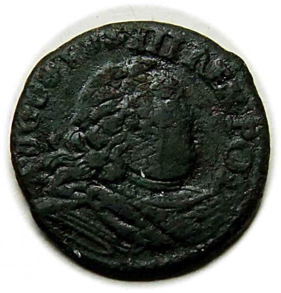 Szeląg 1754 August III Sas Gubin (1)