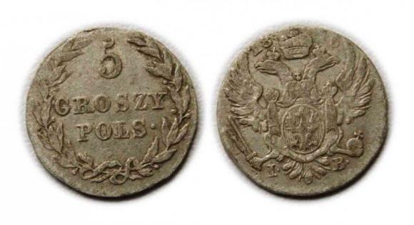 5 groszy 1816 Królestwo Polskie pod zaborem rosyjskim Warszawa  (1)