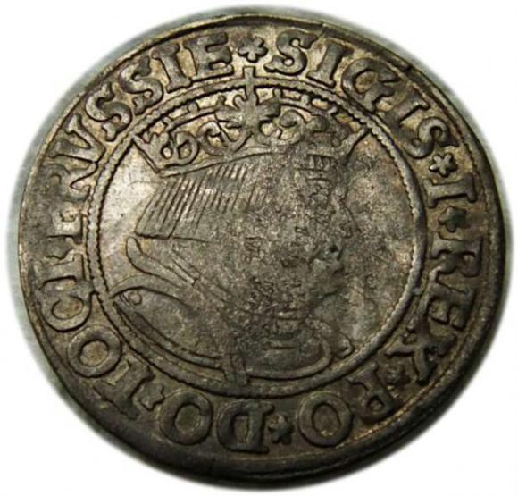 Grosz pruski 1534 Zygmunt I Stary Prusy Królewskie Toruń (1)