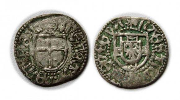 Szeląg Henryk IV Reffle von Richtenberg Zakon Krzyżacki Królewiec (1)