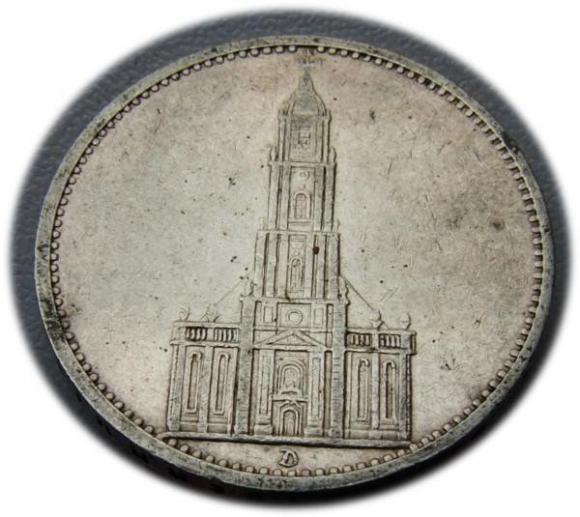 5 marek 1935 D Monachium Kościół w Poczdamie (1)