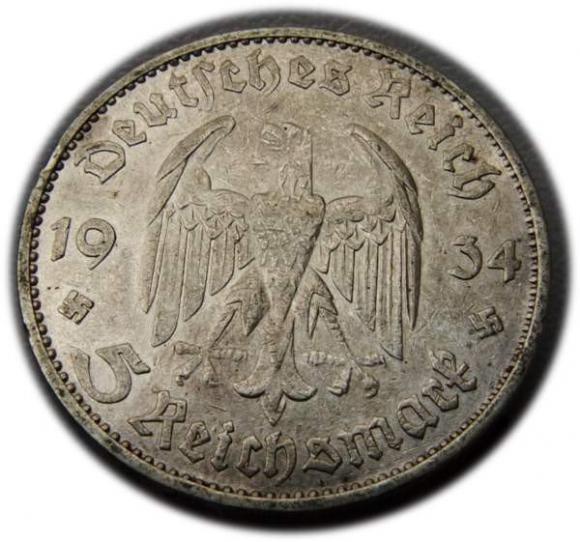 5 marek 1934 D Monachium Kościół w Poczdamie (2)