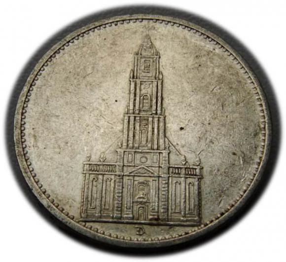 5 marek 1934 D Monachium Kościół w Poczdamie (1)