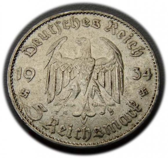 5 marek 1934 D Monachium Kościół w Poczdamie (2)