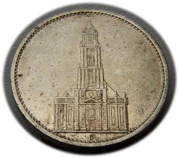 5 marek 1934 G Karlsruhe Kościół w Poczdamie (1)