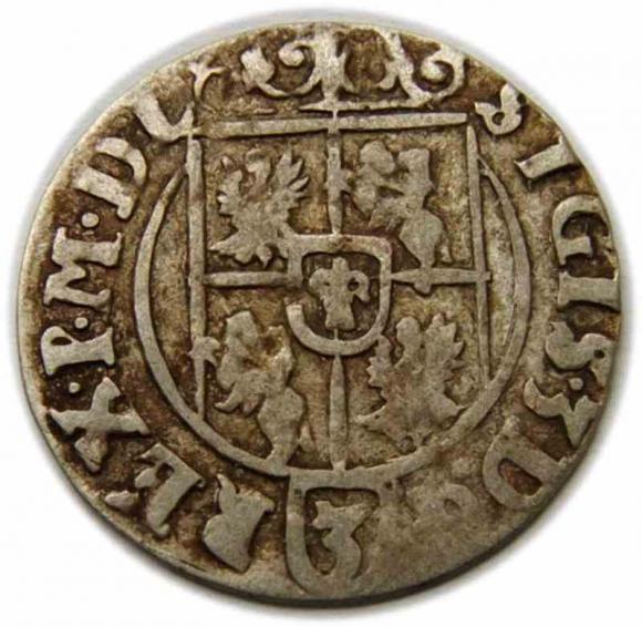 Półtorak 1625 Zygmunt III Waza Bydgoszcz (2)
