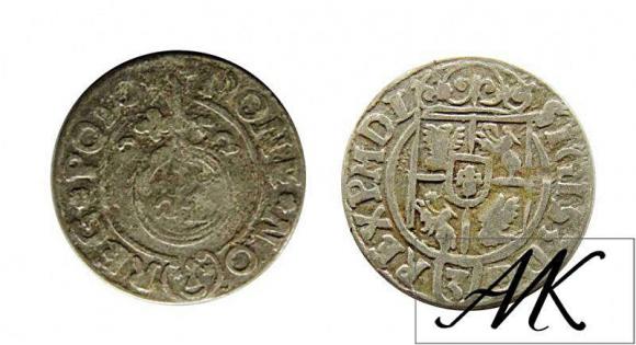 Półtorak 1622 Zygmunt III Waza Bydgoszcz (1)