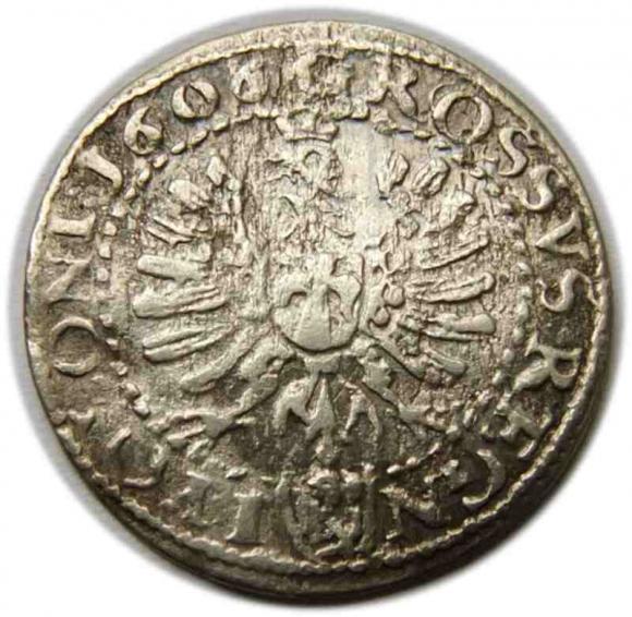 Grosz 1606 Zygmunt III Waza Kraków (2)
