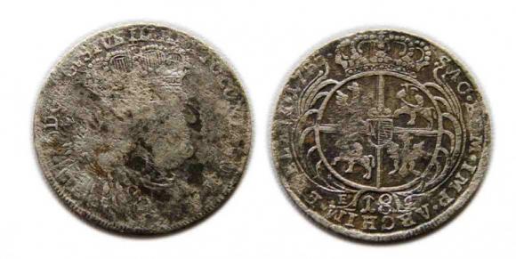 Ort 1755 August III Sas Lipsk (1)