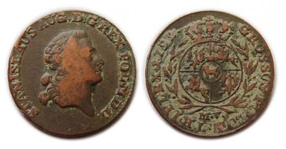 Trojak 1792 Stanisław August Poniatowski Warszawa (1)