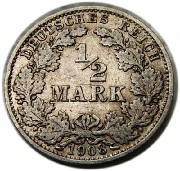 1/2 marki 1908 A Berlin (1)