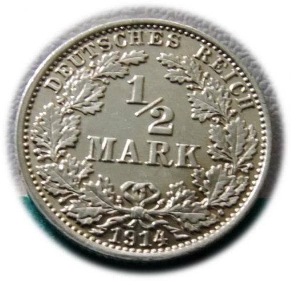 1/2 marki 1914 Berlin (1)