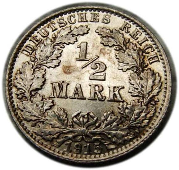 1/2 marki 1915 Drezno (1)