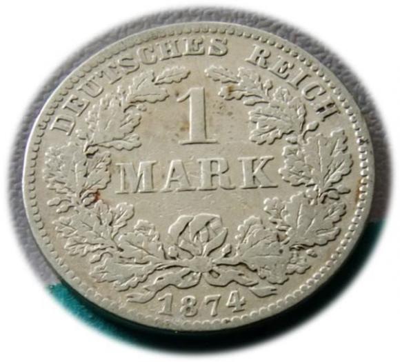 1 marka 1874 D Monachium  (1)