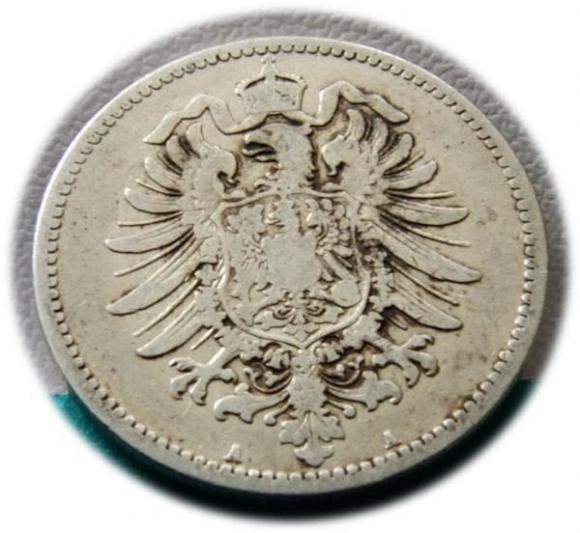 1 marka 1881 Wilhelm I Berlin (2)
