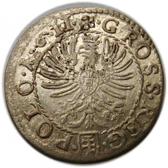 Grosz 1611 Zygmunt III Waza Kraków (2)