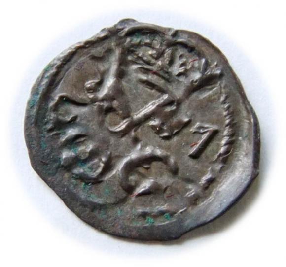 Denar 1607 Zygmunt III Waza Poznań (1)
