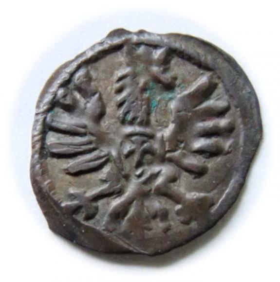 Denar 1607 Zygmunt III Waza Poznań (2)