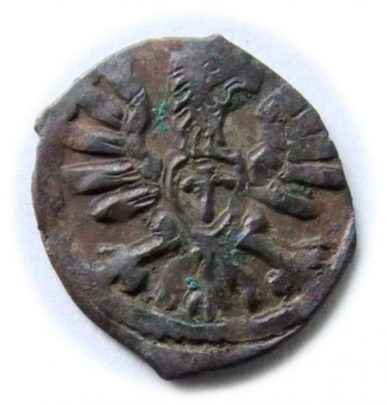 Denar 1607 Zygmunt III Waza Poznań (2)