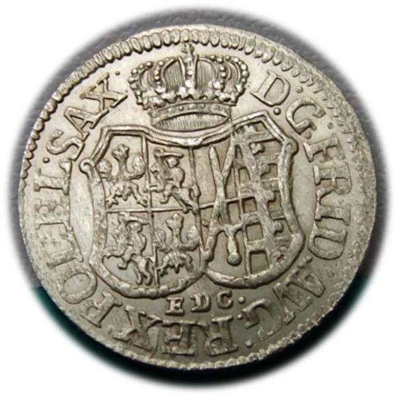 1/12 talara 1763 August III Sas Lipsk (1)