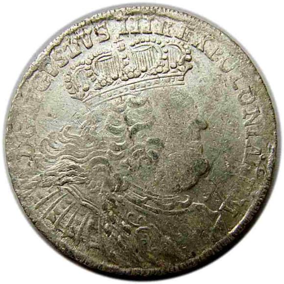 Ort 1755 August III Sas Lipsk  (1)