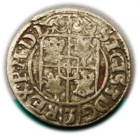 Półtorak 1621 Zygmunt III Waza Bydgoszcz (2)
