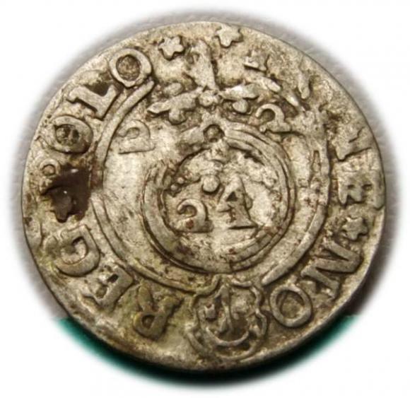 Półtorak 1622 Zygmunt III Waza Bydgoszcz (1)