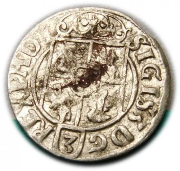 Półtorak 1622 Zygmunt III Waza Bydgoszcz (2)