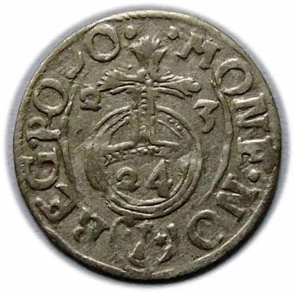 Półtorak 1623 Zygmunt III Waza Bydgoszcz (1)