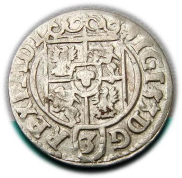 Półtorak 1623 Zygmunt III Waza Bydgoszcz (2)
