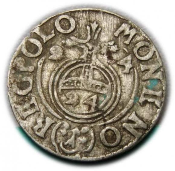 Półtorak 1624 Zygmunt III Waza Bydgoszcz (1)