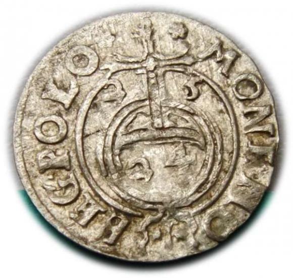Półtorak 1625 Zygmunt III Waza Bydgoszcz (1)