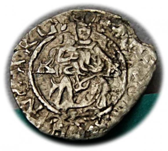 Denar 1576 Maksymilian II Habsburg Węgry (1)