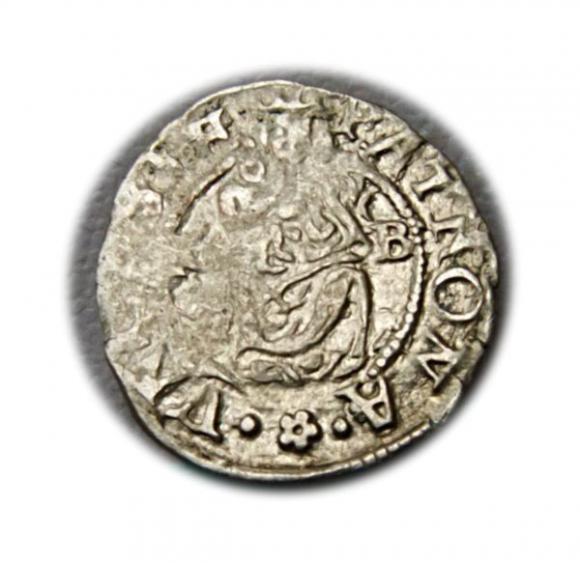 Denar 1577 Maksymilian II Habsburg Węgry (1)