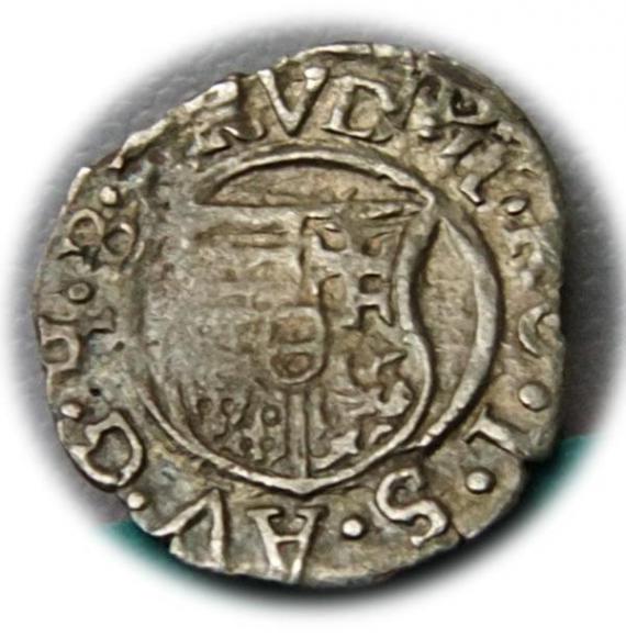 Denar 1580 Rudolf II Habsburg Węgry (2)