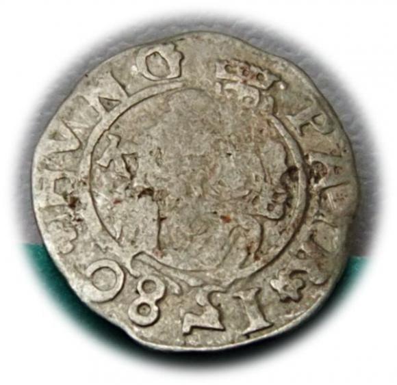 Denar 1580 Rudolf II Habsburg Węgry (1)
