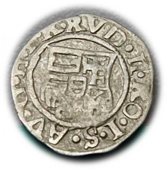 Denar 1580 Rudolf II Habsburg Węgry (2)