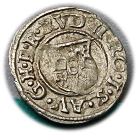 Denar 1588 Rudolf II Habsburg Węgry (2)