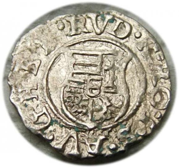 Denar 1589 Rudolf II Habsburg Węgry (2)