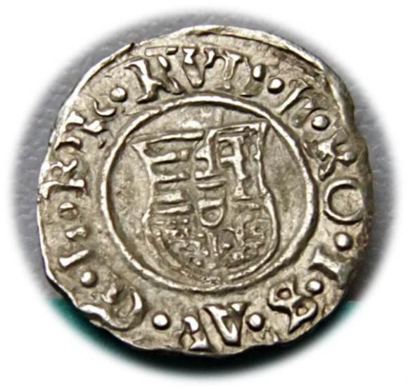 Denar 1592 Rudolf II Habsburg Węgry (2)