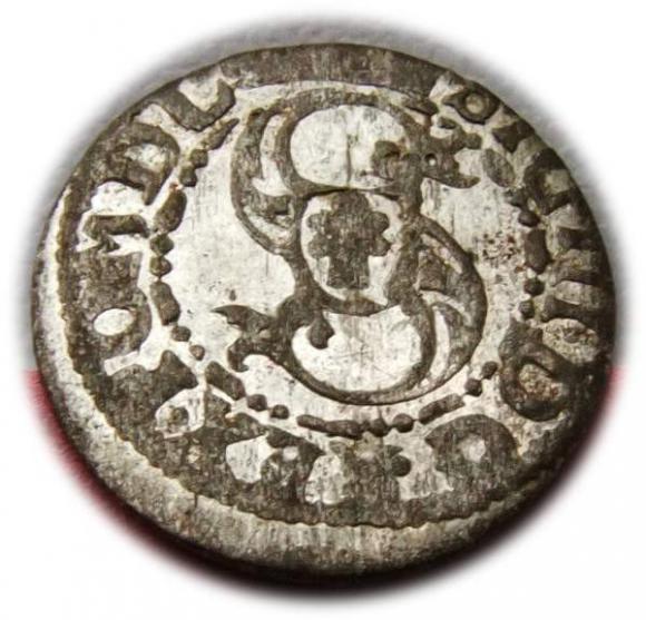 Szeląg Zygmunt III Waza Ryga (1)