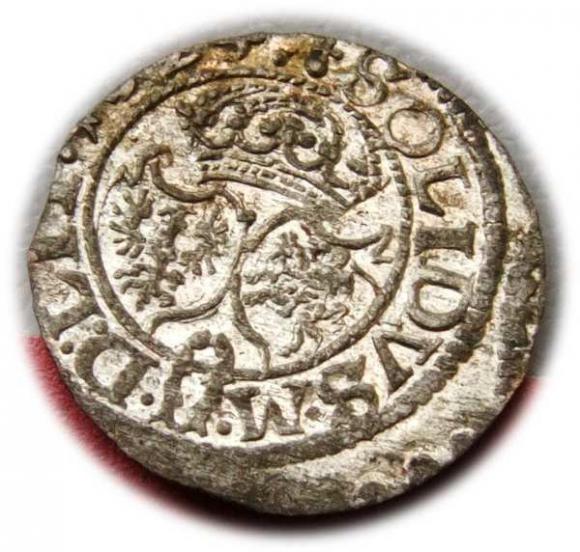 Szeląg 1624 Zygmunt III Waza Wilno (2)