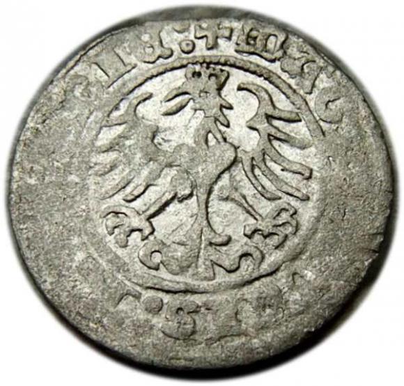 Półgrosz 1515 Zygmunt I Stary Wilno (2)