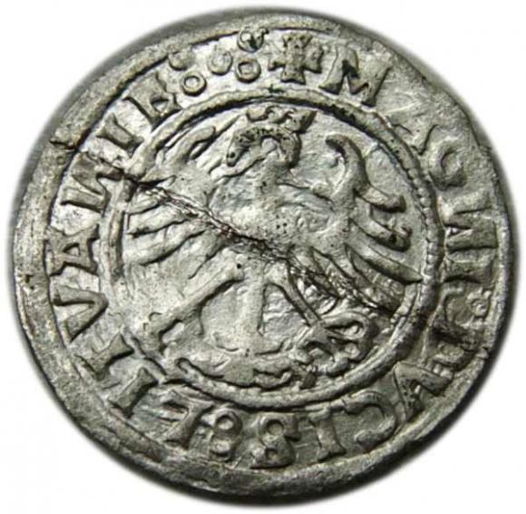 Półgrosz 1520 Zygmunt I Stary Wilno (2)