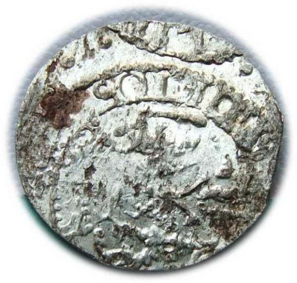 Szeląg 1619 Zygmunt III Waza Wilno (2)