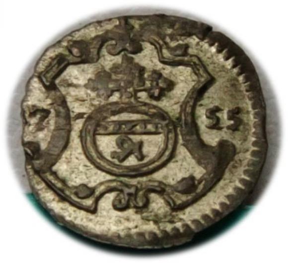 Halerz 1755 August III Sas Drezno  (1)