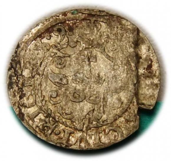 Szeląg 1596 Zygmunt III Waza Ryga (2)